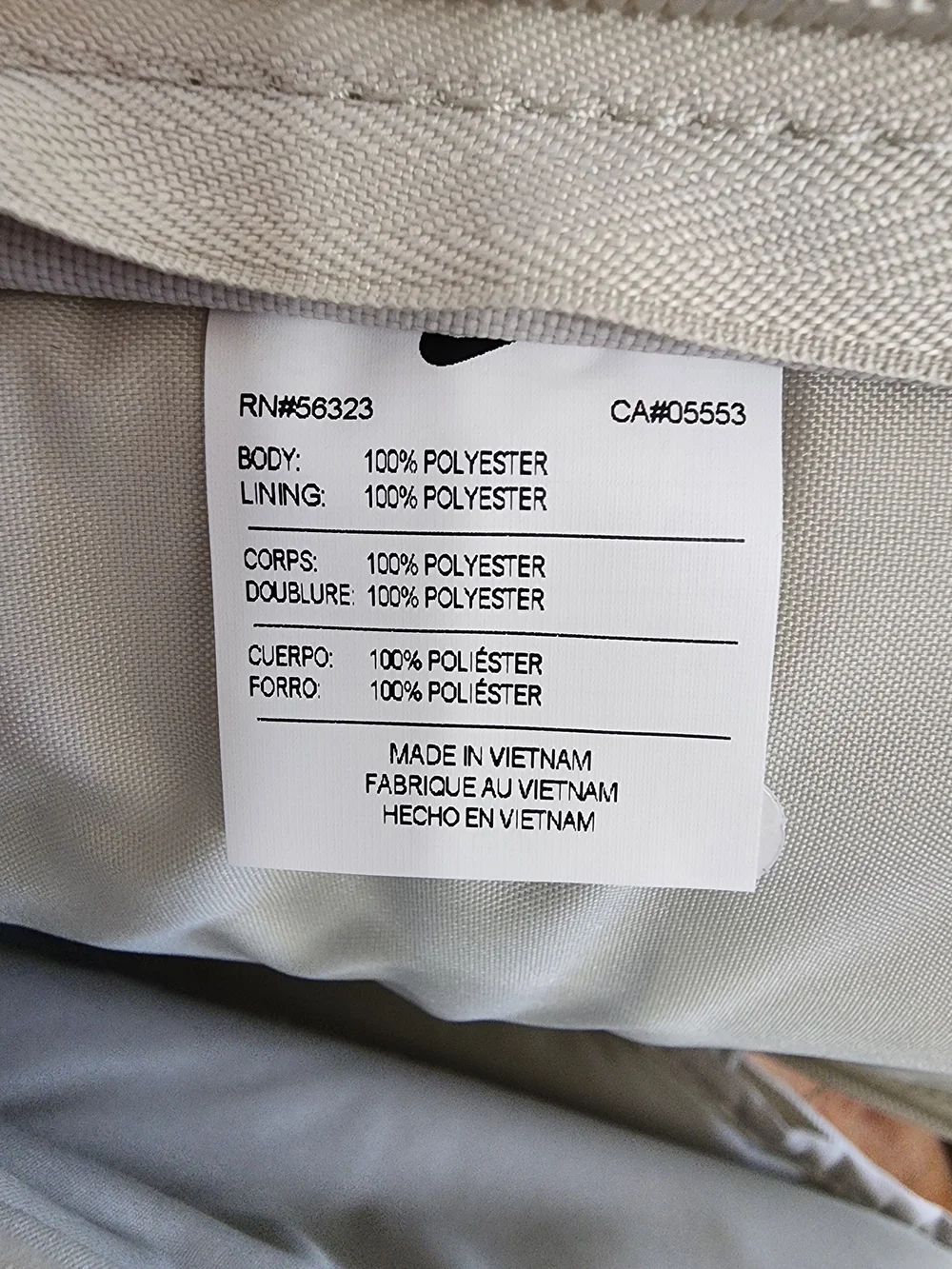 NWT Nike RPM Backpack Light Bone Greige 26L Utility BA5971-072